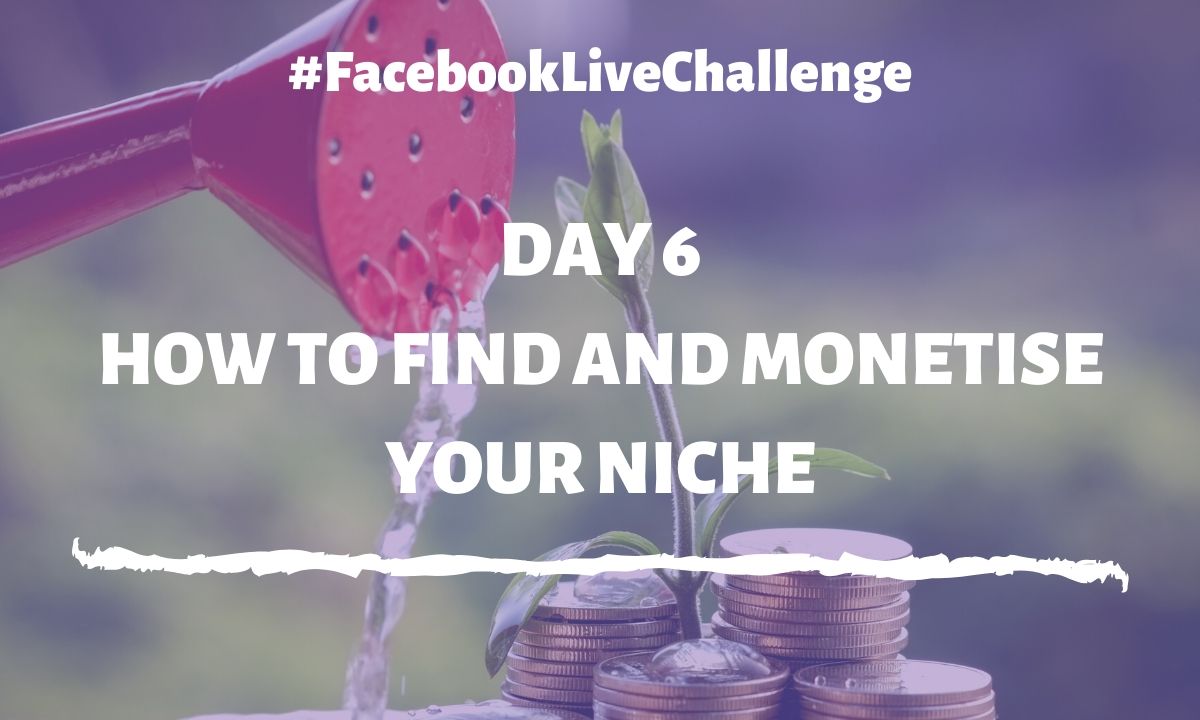How to find and monetise your niche